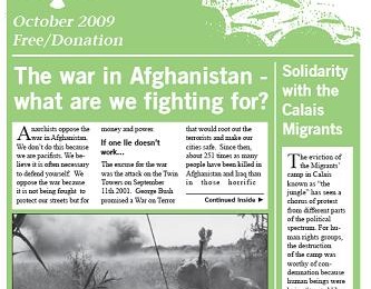 cover of Resistance Bulletin 116 October 2009