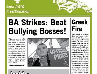 cover of Resistance Bulletin 121 April 2009