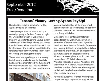 cover of Resistance Bulletin 144 Sept 2012