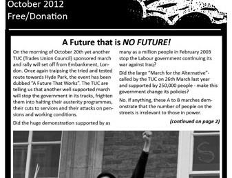 cover of Resistance Bulletin 145 Oct 2012