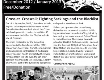 cover of Resistance Bulletin 147 Dec 2012-Jan 2013