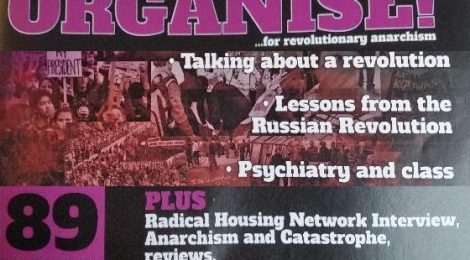 Organise! magazine issue 89 Winter 2017