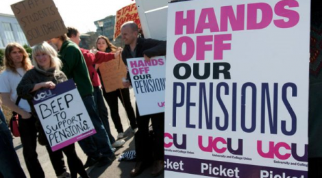 UCU universities pensions strike UK