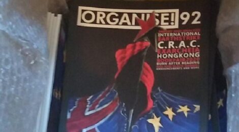 Organise magazine issue 92 Winter 2019 cover - cropped
