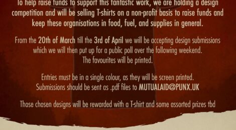 Mutual Aid vs Covid-19 T Shirt Fundraiser